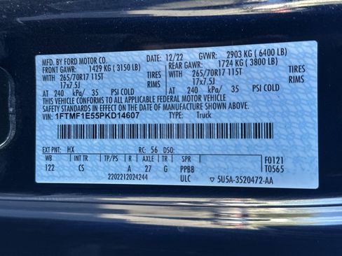 Certified 2023 Ford F150 XL AWD/4WD image 32