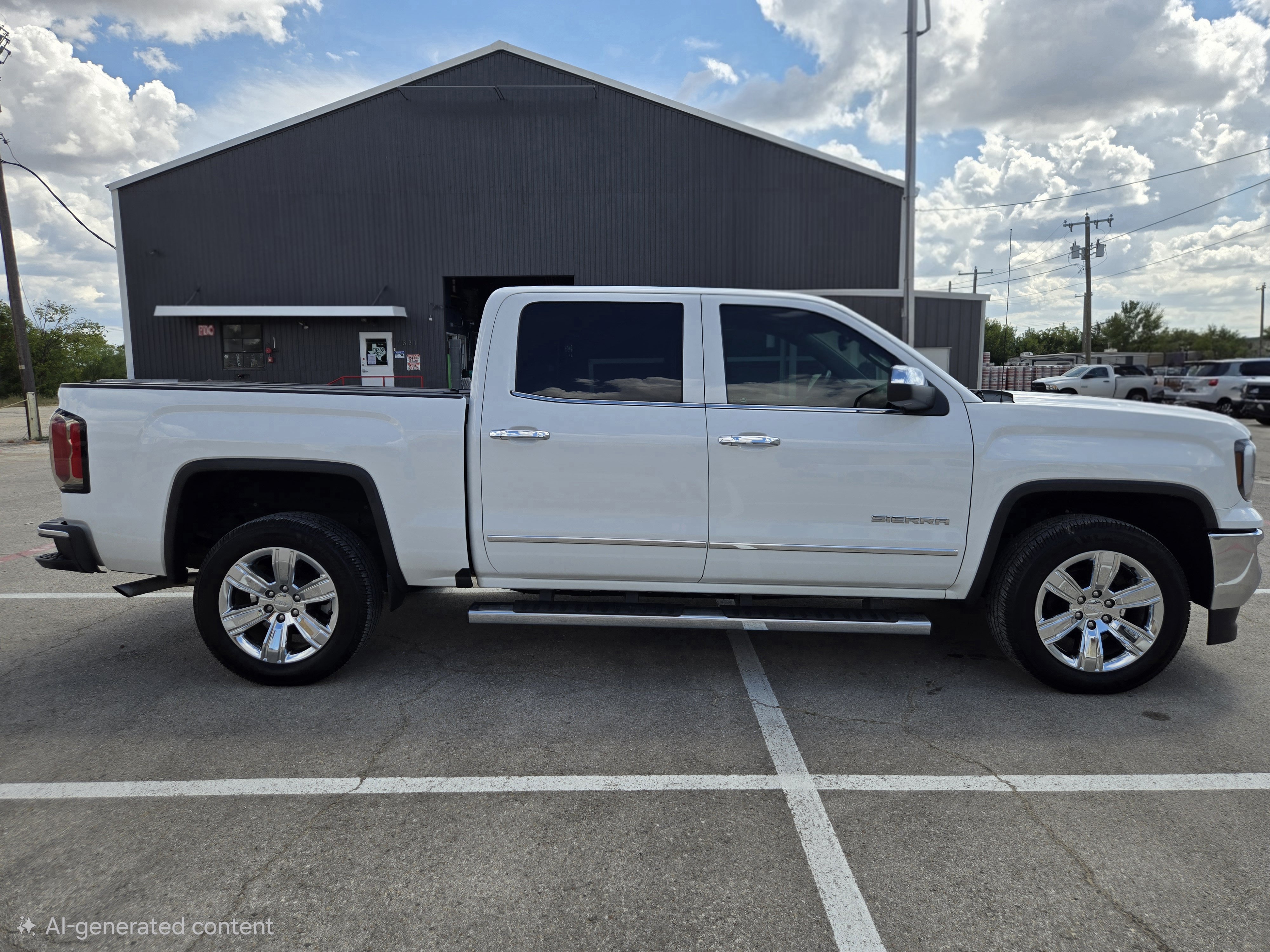 Used 2018 GMC Sierra 1500 SLT w/ Enhanced Driver Alert Package RWD image 1