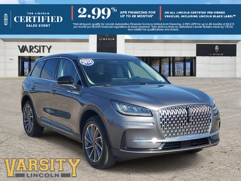 Certified 2024 Lincoln Corsair AWD w/ Equipment Group 101A image 1