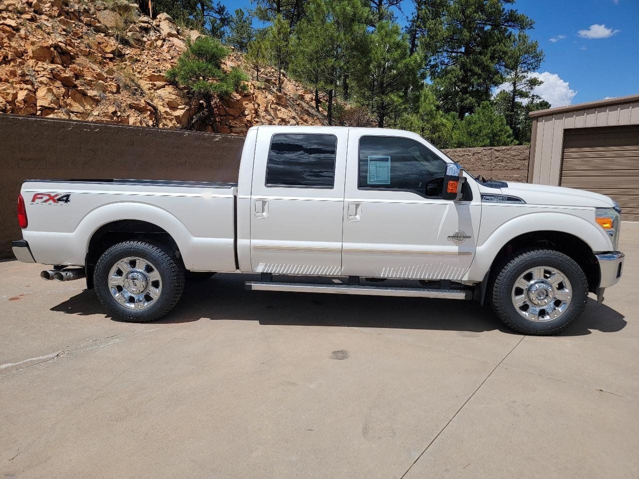 Used 2015 Ford F250 Lariat w/ Chrome Package AWD/4WD image 4