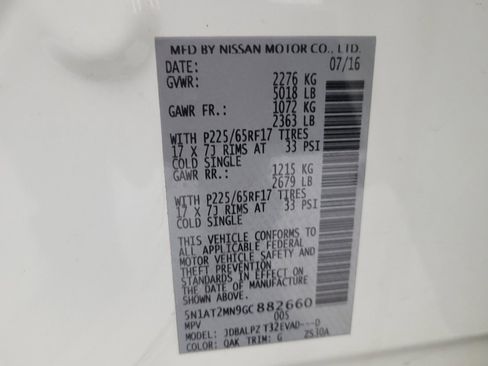 Used 2016 Nissan Rogue S w/ S Family Package image 33