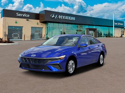 New 2026 Hyundai Elantra Blue