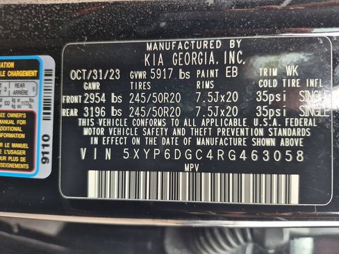 Used 2024 Kia Telluride S w/ S Sunroof Package AWD/4WD image 25