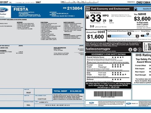 Used 2013 Ford Fiesta S image 5