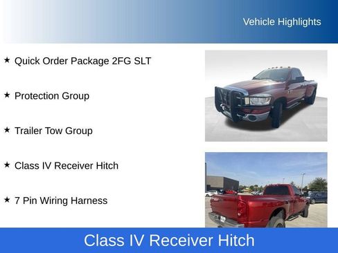 Used 2008 Dodge Ram 3500 Truck SLT w/ Trailer Tow Group AWD/4WD image 6