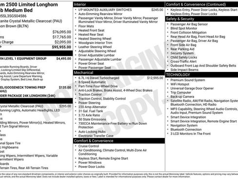 Used 2025 RAM 2500 Limited AWD/4WD image 45
