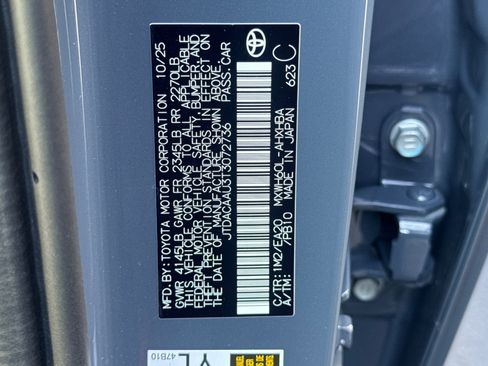 New 2026 Toyota Prius Limited image 33