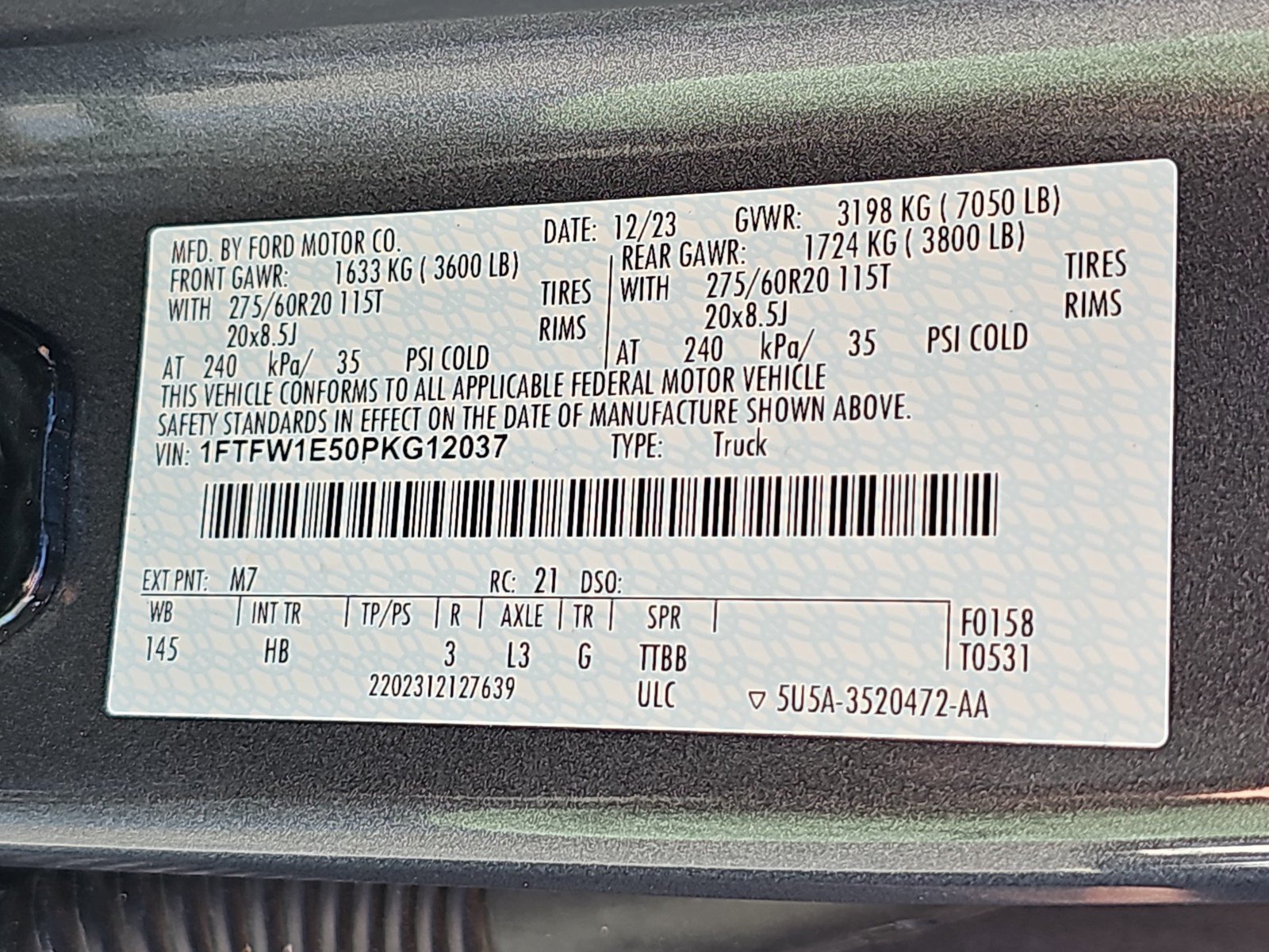Used 2023 Ford F150 Lariat AWD/4WD image 36