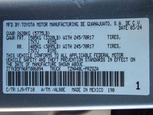Used 2024 Toyota Tacoma SR5 image 30