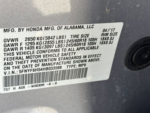 Used 2017 Honda Pilot EX-L image 23