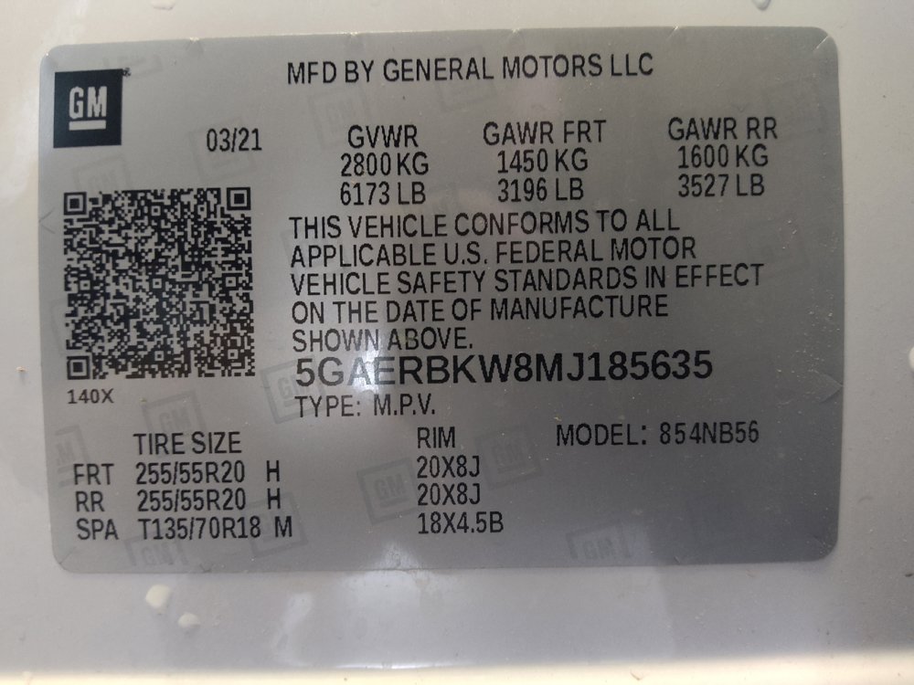 Used 2021 Buick Enclave Essence w/ Sport Touring Edition FWD image 33