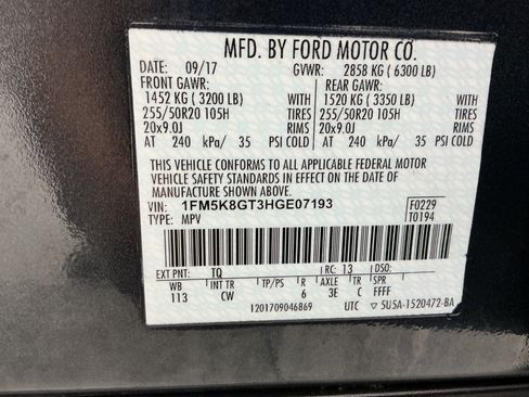 Used 2017 Ford Explorer Sport AWD/4WD image 53