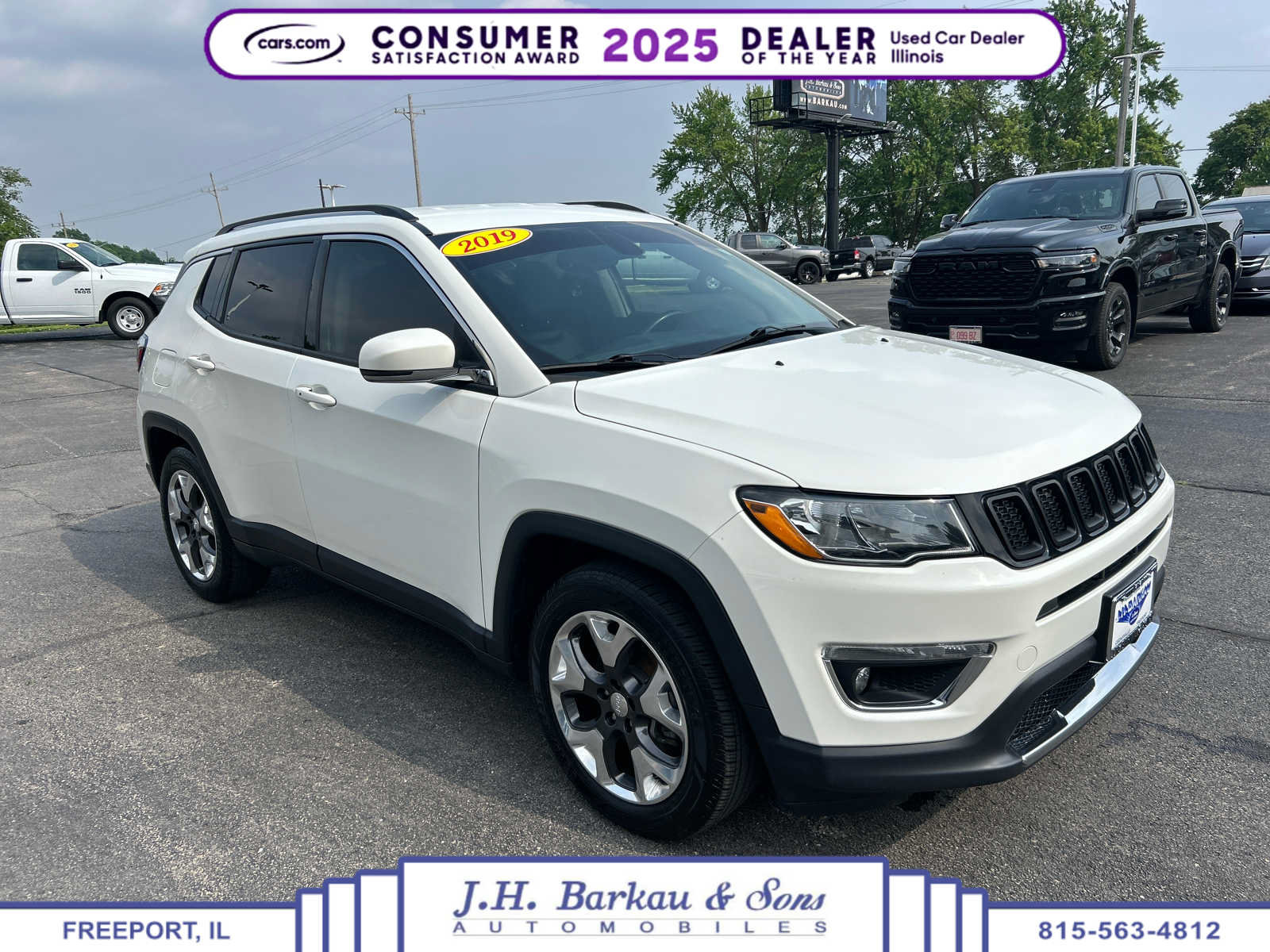 Used 2019 Jeep Compass Limited FWD image 1