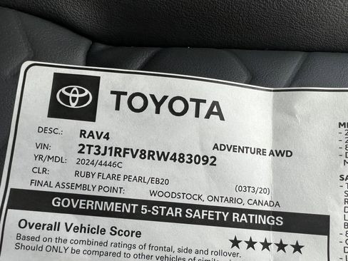 Used 2024 Toyota RAV4 Adventure w/ Convenience Package image 32