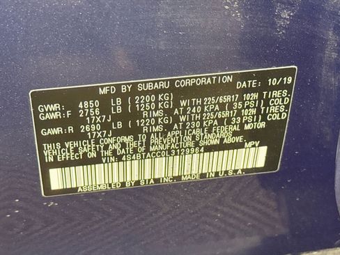 Used 2020 Subaru Outback Premium AWD/4WD image 28