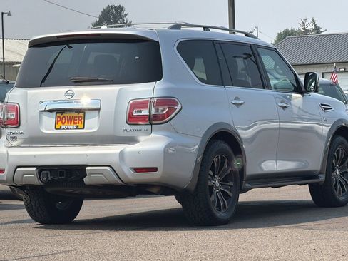 Used 2017 Nissan Armada Platinum w/ Interior Lighting Package AWD/4WD image 3