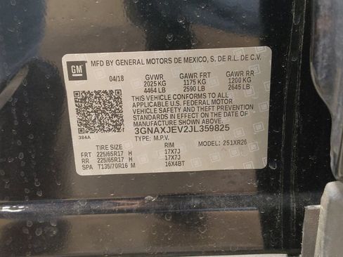 Used 2018 Chevrolet Equinox LT image 33