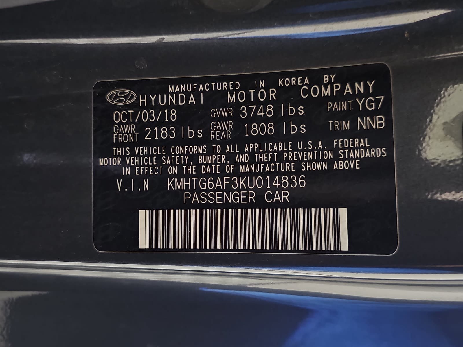 Used 2019 Hyundai Veloster 2.0 FWD image 28