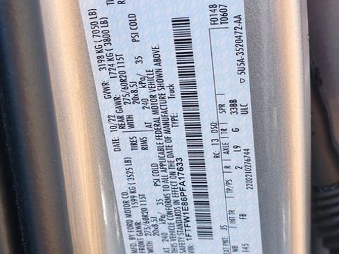 Certified 2023 Ford F150 XLT w/ Equipment Group 302A High image 33