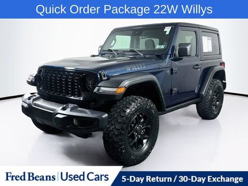 Certified 2025 Jeep Wrangler Sport AWD/4WD image 3