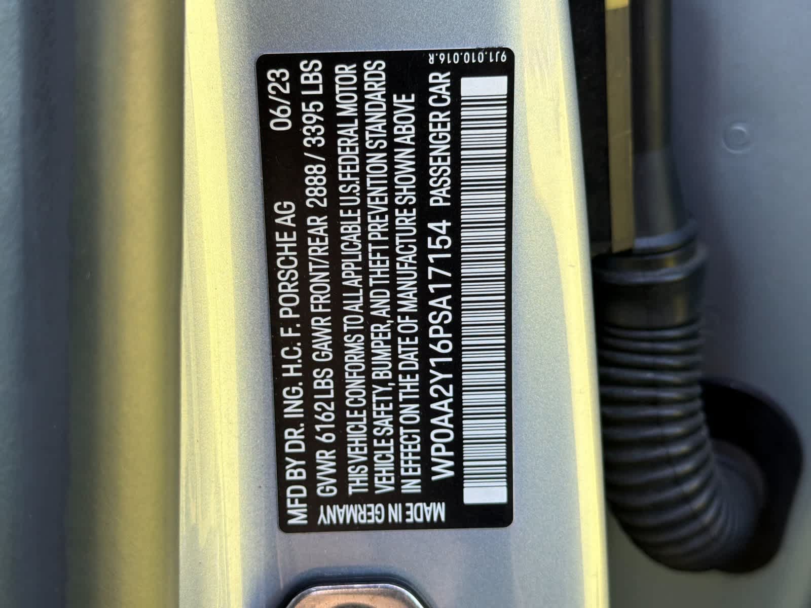 Certified 2023 Porsche Taycan RWD image 31