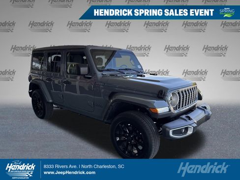 Used 2025 Jeep Wrangler Sahara w/ Safety Group image 1
