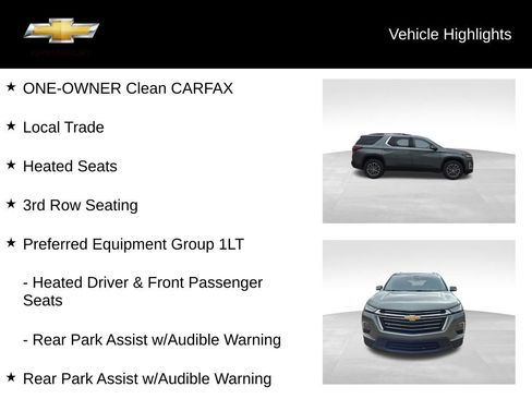 Used 2022 Chevrolet Traverse LT image 15