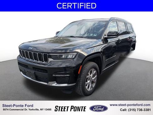 Used 2021 Jeep Grand Cherokee L Limited AWD/4WD image 1