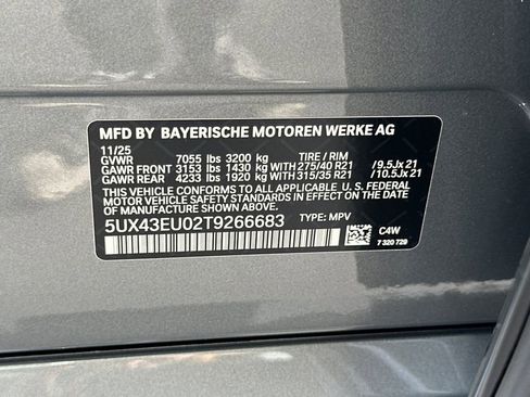 New 2026 BMW X5 xDrive50e w/ M Sport Package image 35