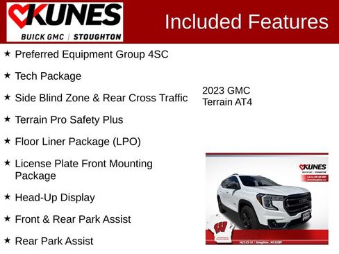Used 2023 GMC Terrain AT4 w/ Tech Package AWD/4WD image 2
