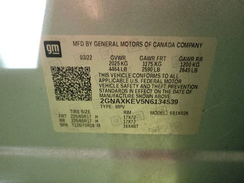 Used 2022 Chevrolet Equinox LT FWD image 33