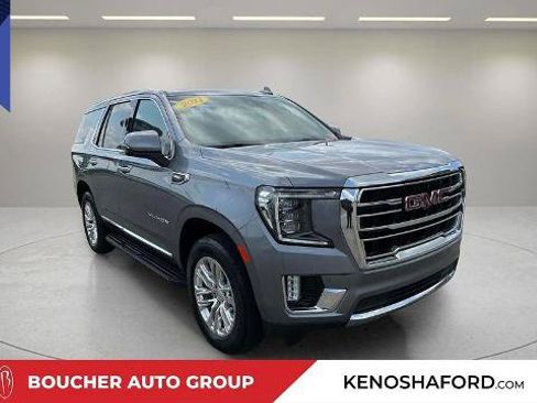Used 2021 GMC Yukon SLT w/ SLT Premium Package AWD/4WD image 3