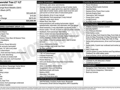 Used 2015 Chevrolet Trax LT FWD image 2