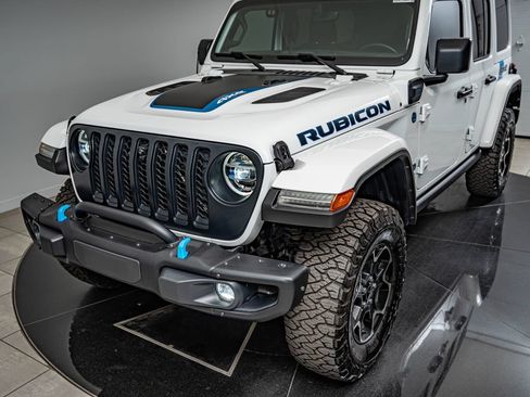 Used 2021 Jeep Wrangler Unlimited Rubicon 4xe w/ Steel Bumper Group AWD/4WD image 13