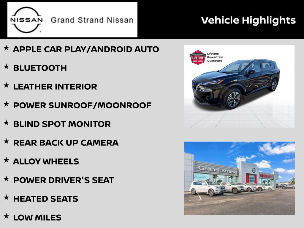 Certified 2023 Nissan Rogue SV w/ SV Premium B Package FWD image 4