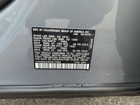 New 2026 Volkswagen Atlas Peak Edition AWD/4WD image 32