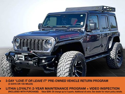 Used 2025 Jeep Wrangler Unlimited Rubicon AWD/4WD image 1