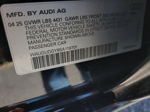 Used 2025 Audi A3 2.0T Premium w/ Black Optic Package image 36