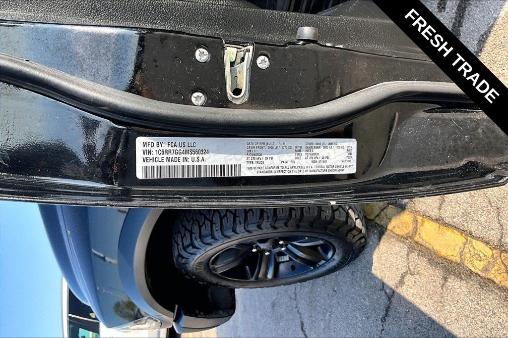 Used 2021 RAM 1500 Warlock AWD/4WD image 18