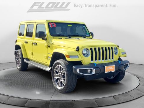 Used 2023 Jeep Wrangler Unlimited Sahara w/ Cold Weather Group image 1