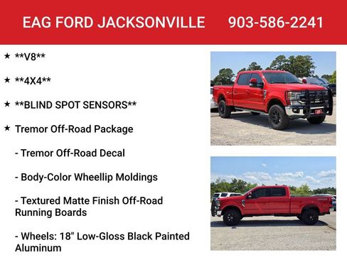 Used 2022 Ford F250 Lariat w/ Tremor Off-Road Package AWD/4WD image 8
