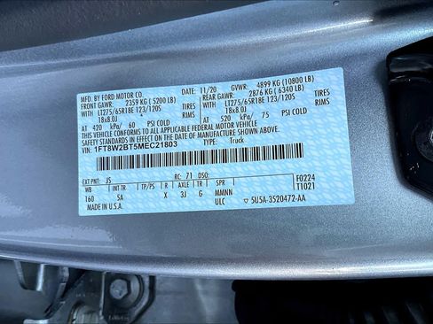 Used 2021 Ford F250 Lariat w/ Lariat Ultimate Package image 32