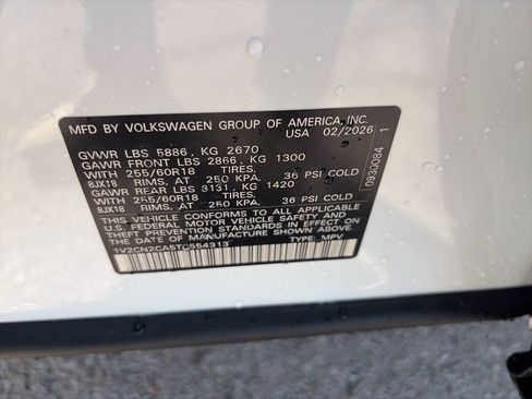 New 2026 Volkswagen Atlas Peak Edition AWD/4WD image 32
