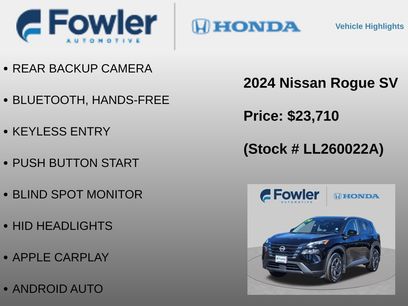 Used 2024 Nissan Rogue SV w/ SV Premium Package