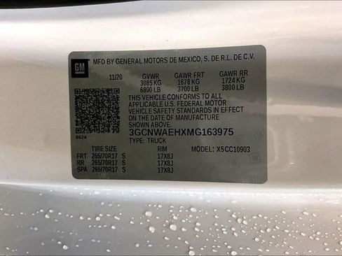 Used 2021 Chevrolet Silverado 1500 W/T w/ WT Fleet Convenience Package image 19