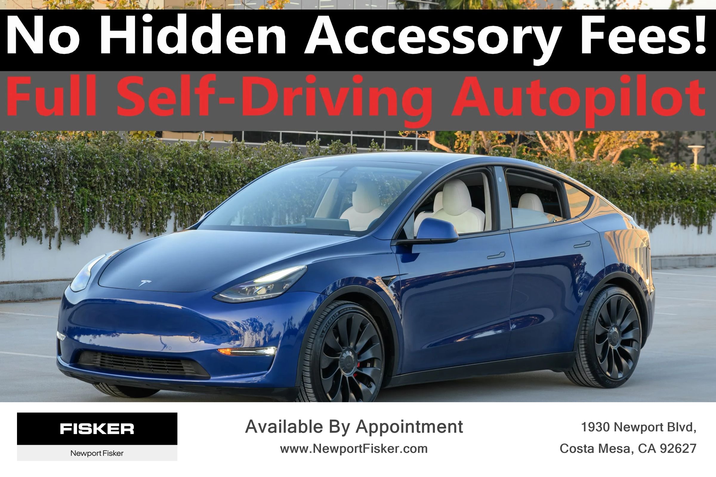 Used 2021 Tesla Model Y Performance AWD/4WD image 1