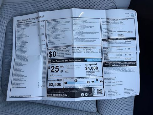 New 2026 BMW X5 sDrive40i w/ M Sport Package RWD image 28