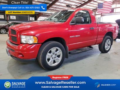 Used 2002 Dodge Ram 1500 Truck 4x4 Regular Cab