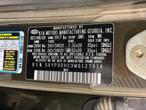 Used 2021 Kia Telluride EX w/ EX Premium Package AWD/4WD image 32