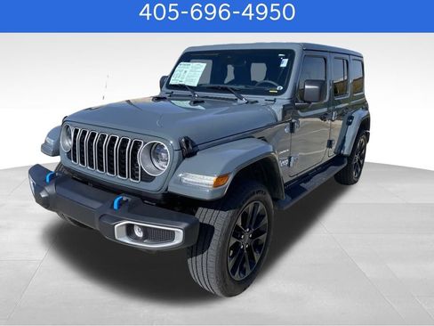 Used 2024 Jeep Wrangler Sahara w/ Technology Group image 1